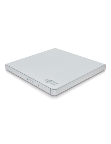 Hitachi-LG Slim Portable DVD-Writer lettore di disco ottico DVD±RW Bianco