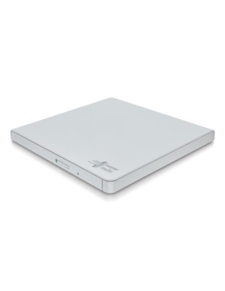 Hitachi-LG Slim Portable DVD-Writer lettore di disco ottico DVD±RW Bianco