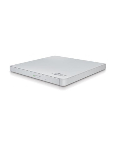 Hitachi-LG Slim Portable DVD-Writer lettore di disco ottico DVD±RW Bianco