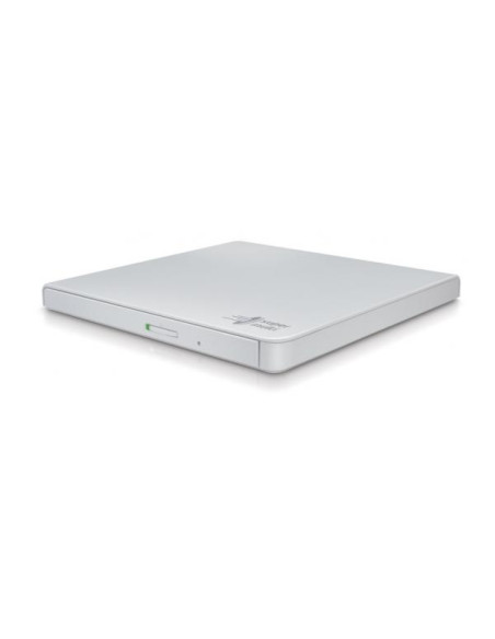 Hitachi-LG Slim Portable DVD-Writer lettore di disco ottico DVD±RW Bianco