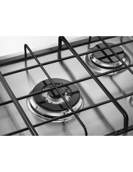 Electrolux EGS7534X Acciaio inox Da incasso 75 cm Gas 5 Fornello(i)