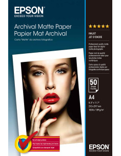 Epson Archival Matte Paper - A4 - 50 Fogli