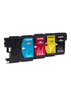 Brother LC1100VALBP cartuccia d'inchiostro 4 pz Originale Nero, Ciano, Magenta, Giallo 2