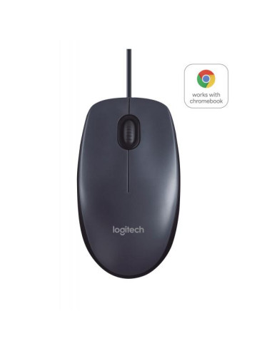 Logitech B100 mouse Ufficio Ambidestro USB tipo A Ottico 800 DPI