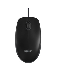 Logitech B100 mouse Ufficio Ambidestro USB tipo A Ottico 800 DPI 2