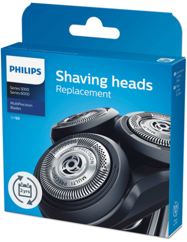Philips SHAVER serie 5000 Testine di rasatura con lame MultiPrecision