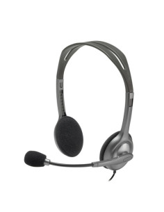 Cuffie Logitech H111 Cavo Over-the-head Stereo - Nero - Binaural - Supra-aural - 32 Ohm - 20 Hz a 20 kHz - 180 cm Cavo
