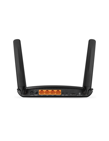 TP-Link TL-MR6400 router wireless Fast Ethernet Banda singola (2.4 GHz) 4G Nero