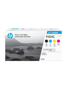 Samsung Confezione da 4 cartucce toner originali HP CLT-P404C (ciano/magenta/giallo/nero)