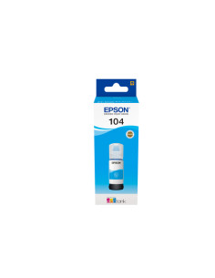 Epson 104 EcoTank Cyan ink bottle