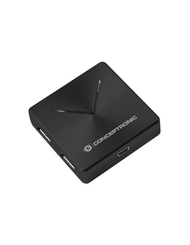 Conceptronic HUBBIES02B hub di interfaccia USB 3.2 Gen 1 (3.1 Gen 1) Mini-B 5000 Mbit/s Nero