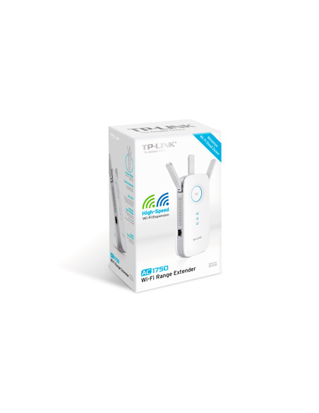 TP-Link RE450 moltiplicatore di rete Trasmettitore di rete Bianco 10, 100, 1000 Mbit/s