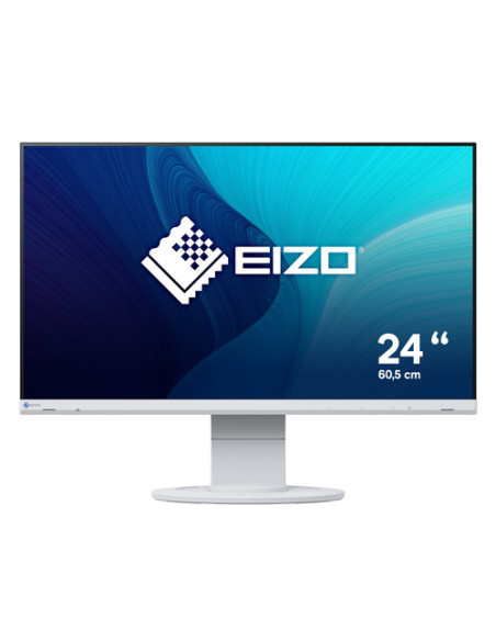 EIZO FlexScan EV2460-WT Monitor PC 60,5 cm (23.8") 1920 x 1080 Pixel Full HD LED Bianco