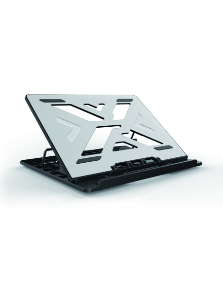 Conceptronic THANA ERGO S, Laptop Cooling Stand Supporto per computer portatile Grigio 39,6 cm (15.6")