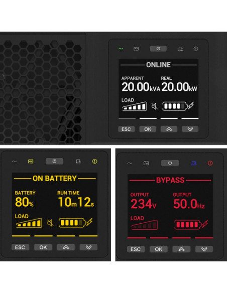 APC SRTG15KXLI gruppo di continuità (UPS) Doppia conversione (online) 15 kVA 15000 W