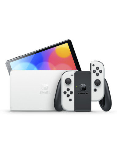 Nintendo Switch (modello Oled) Bianco, schermo 7 pollici