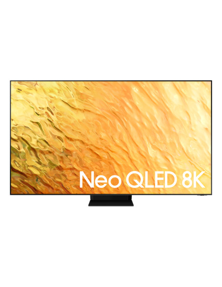 Samsung TV Neo QLED 8K 85” QE85QN800B Smart TV Wi-Fi Stainless Steel 2022, Mini LED, Processore Neural Quantum 8K, Ultra sotti