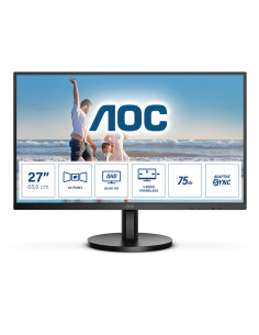 AOC Q27B3MA Monitor PC 68,6 cm (27") 2560 x 1440 Pixel Quad HD LED Nero