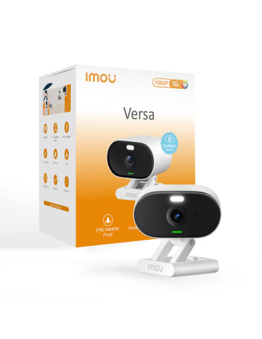 Imou Versa Telecamera 2MP Wi-Fi da interno/esterno con sirena e faretto