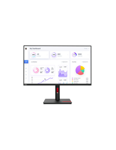 Lenovo ThinkVision T32p-30 Monitor PC 80 cm (31.5") 3840 x 2160 Pixel 4K Ultra HD LED Nero