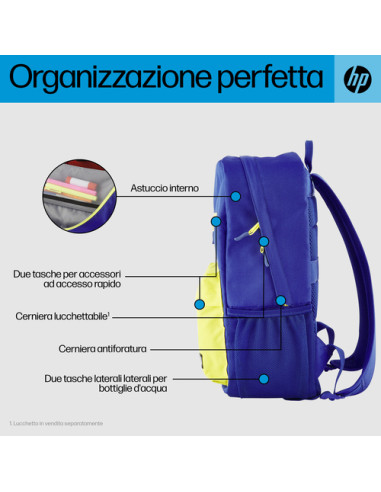 HP Zaino Campus Blue