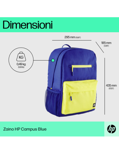 HP Zaino Campus Blue