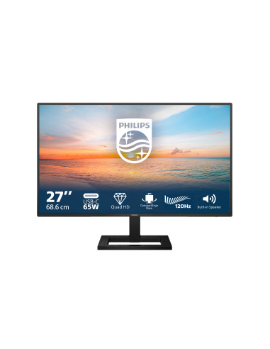 Philips Serie 1000 27E1N1600AE/00 Monitor PC 68,6 cm (27") 2560 x 1440 Pixel Quad HD LCD Nero