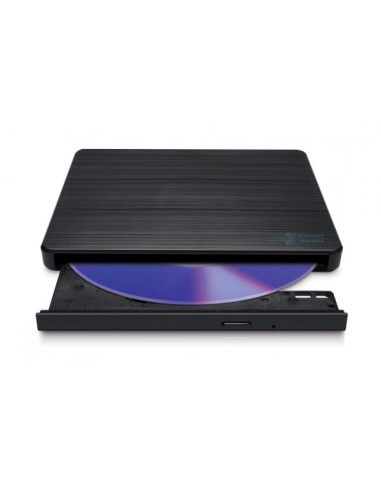 Hitachi-LG Slim Portable DVD-Writer lettore di disco ottico DVD±RW Nero