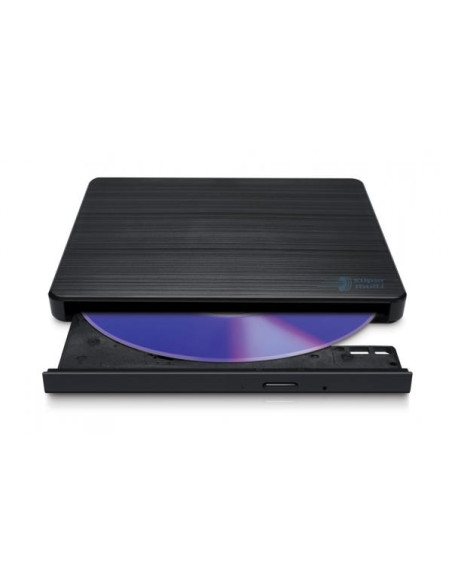 Hitachi-LG Slim Portable DVD-Writer lettore di disco ottico DVD±RW Nero