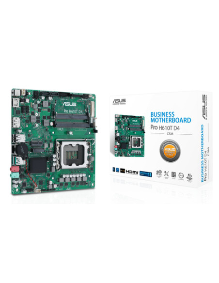 ASUS Pro H610T D4-CSM Intel H610 LGA 1700 mini ITX