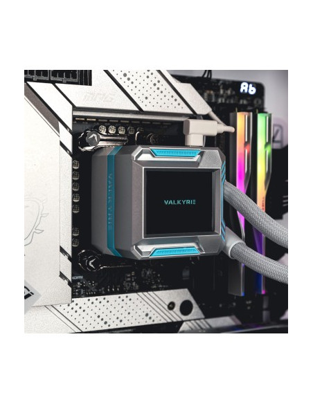 VALKYRIE RAFF. CPU LIQUIDO SYN 240 ARGB WHITE VK-AIOSY240W