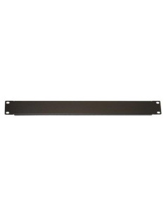 PANNELLO CIECO 1U PER CHIUSURA SPAZI VUOTI IN ARMADI RACK 19" NERO