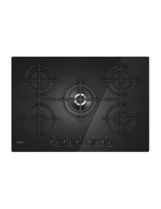 Candy CVG74WTB Nero Da incasso 75 cm Gas 5 Fornello(i)