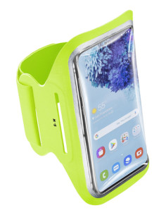 Cellularline Armband Fitness - Universale Fascia da braccio per allenarsi con lo smartphone