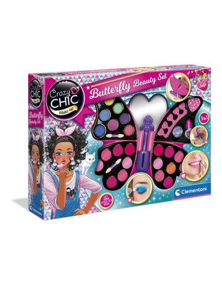 Clementoni Crazy Chic Butterfly beauty set