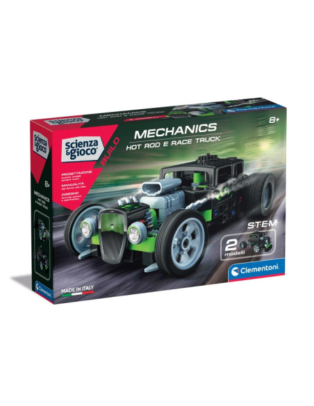 Clementoni Science & Jeu construction HOT ROD E RACE TRUCK