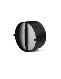 Deflettore cappa Airforce AFC4043064 valvola antiritorno tripla Nero