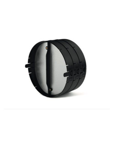 Deflettore cappa Airforce AFC4043064 valvola antiritorno tripla Nero