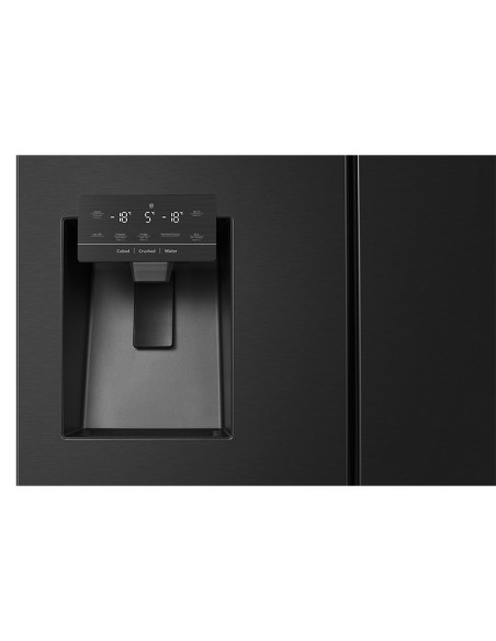Hisense RF728N4SAFE frigorifero side-by-side Libera installazione 560 L Nero