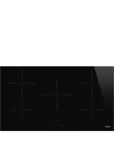 Smeg Universal SI2951D piano cottura Nero Da incasso 90 cm Piano cottura a induzione 5 Fornello(i)