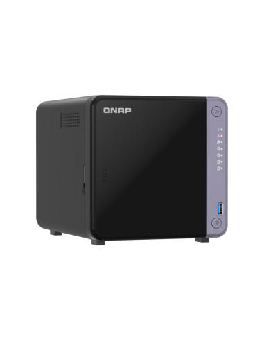 QNAP TS-432X-4G server NAS e di archiviazione Tower Alpine Alpine AL-524 4 GB DDR4 QNAP QTS Nero