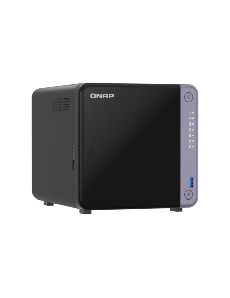 QNAP TS-432X-4G server NAS e di archiviazione Tower Alpine Alpine AL-524 4 GB DDR4 QNAP QTS Nero