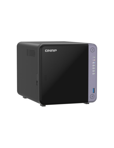 QNAP TS-432X-4G server NAS e di archiviazione Tower Alpine Alpine AL-524 4 GB DDR4 QNAP QTS Nero