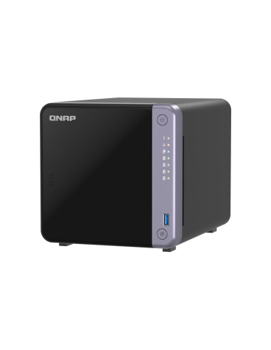 QNAP TS-432X-4G server NAS e di archiviazione Tower Alpine Alpine AL-524 4 GB DDR4 QNAP QTS Nero