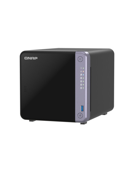 QNAP TS-432X-4G server NAS e di archiviazione Tower Alpine Alpine AL-524 4 GB DDR4 QNAP QTS Nero