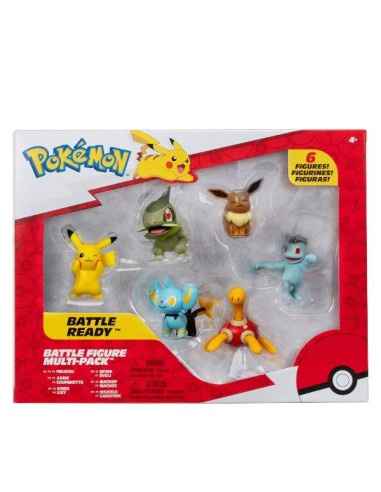 PKMN 6 PERSONAGGI DLX ASST5