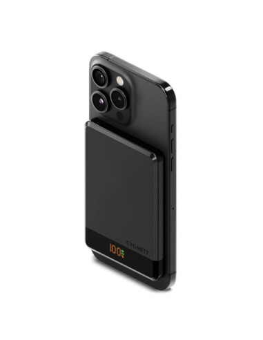 Cygnett CY5092PBCHE batteria portatile Ioni di Litio 5000 mAh Carica wireless Nero