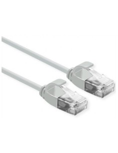 ROLINE 21.15.3901 cavo di rete Grigio 0,3 m Cat6a U/UTP (UTP)