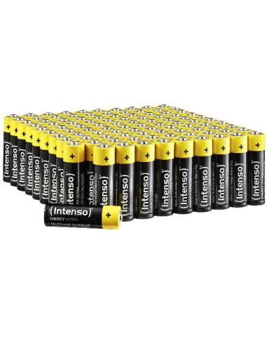 AA LR6 PLASTIC BOX 100PZ.