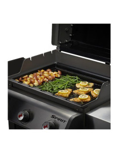 Piastra ghisa Weber 6790 SPIRIT per serie 300 Nero
